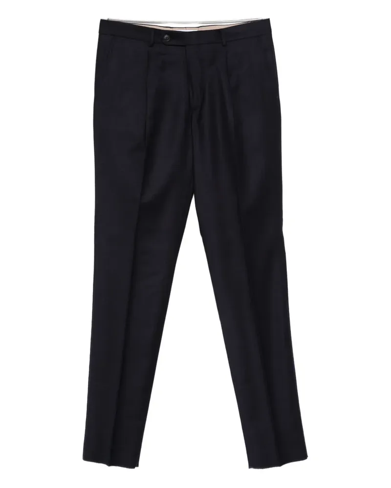 Manuel Ritz flannel trousers - Blau Blau