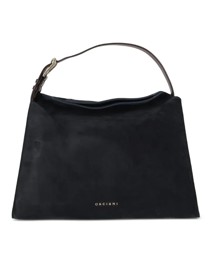 Orciani Midi Trinity Peach Oro Tote Bag - Blau Blau