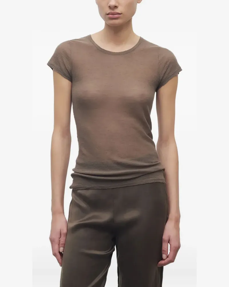 The Row Keyla T-Shirt - Nude Nude