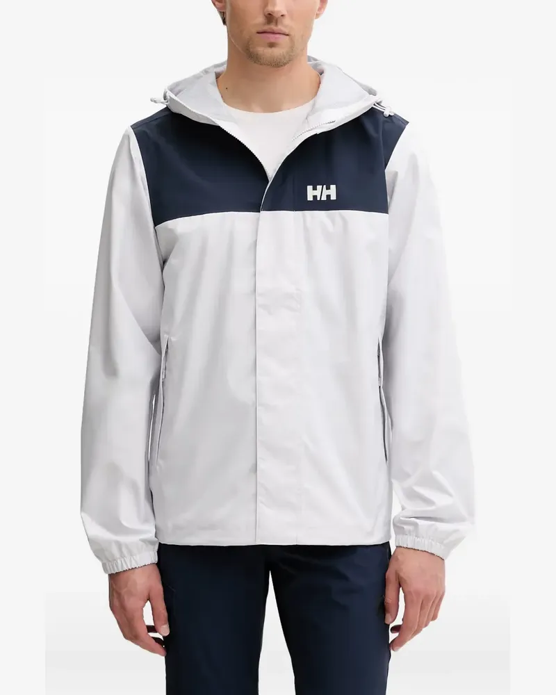 Helly Hansen Jacke in Colour-Block-Optik - Weiß Weiß