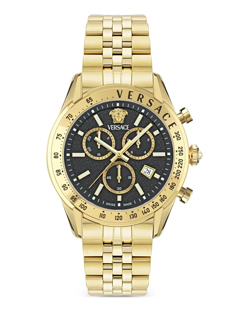 Versace Chrono Master 44mm watch - Schwarz Schwarz