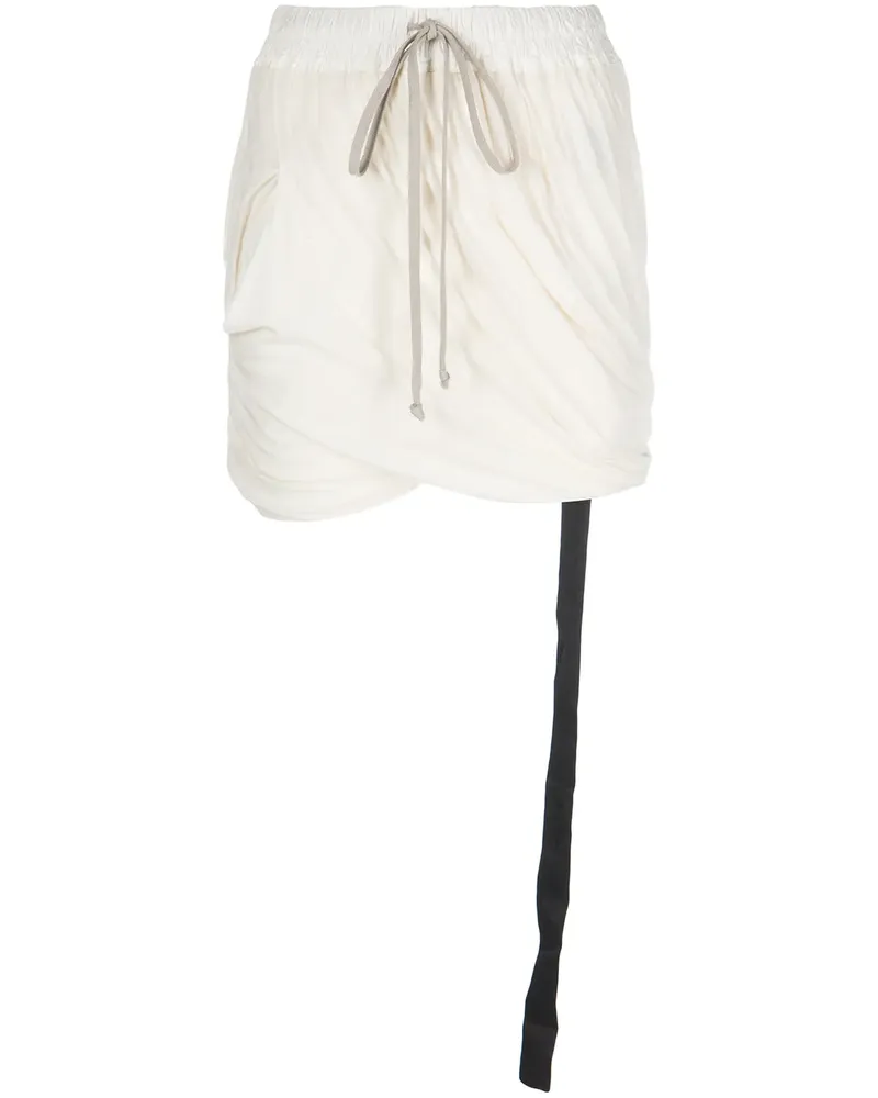 DRKSHDW by Rick Owens Shorts mit Kordelzug - Weiß Weiß