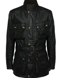 Belstaff Gewachste Trialmaster Jacke Schwarz