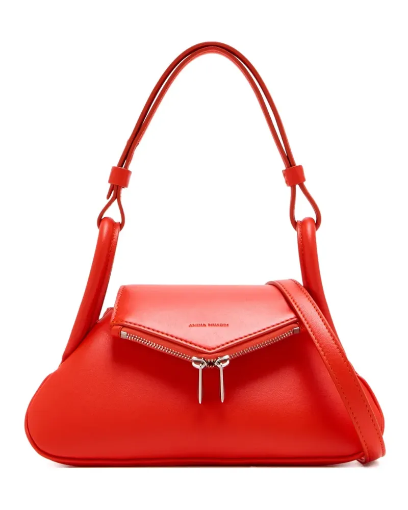 Amina Muaddi Gemini Tote Bag mit Henkel - Rot Rot