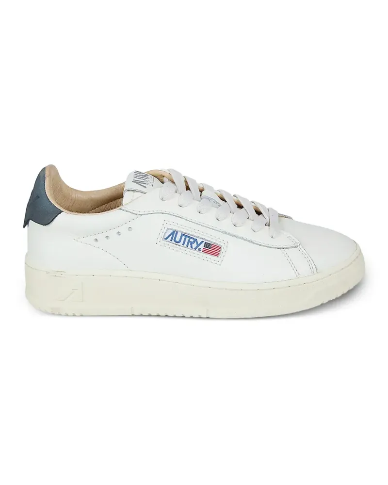 AUTRY Dallas Sneakers mit Logo-Patch - Weiß Weiß