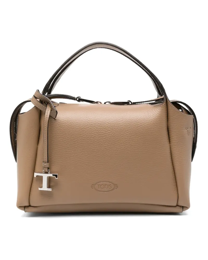 TOD'S T-pendant tote bag - Nude Nude