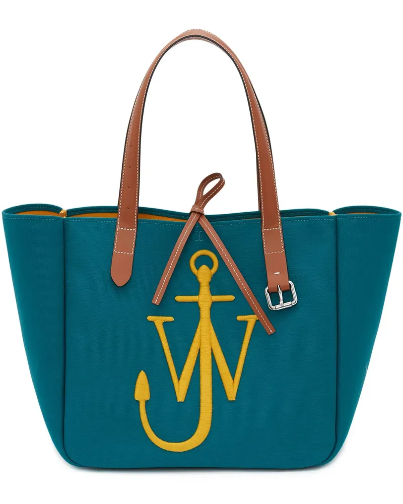 J.W.Anderson Shopper mit Logo-Stickerei - Blau Blau