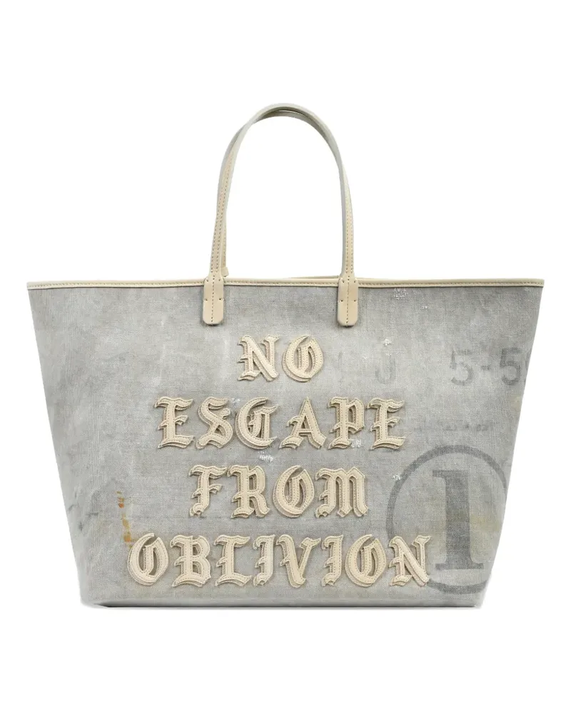 READYMADE x Cali Thornhill DeWitt large Dorothy tote bag - Grau Grau