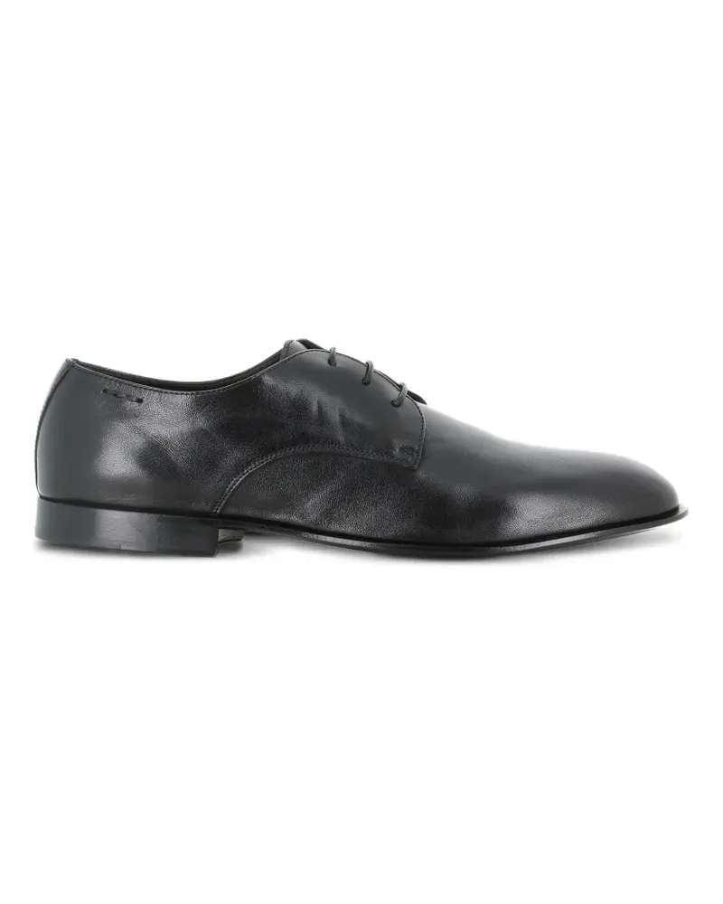 Alexander Hotto lace-up leather Derby shoes - Schwarz Schwarz