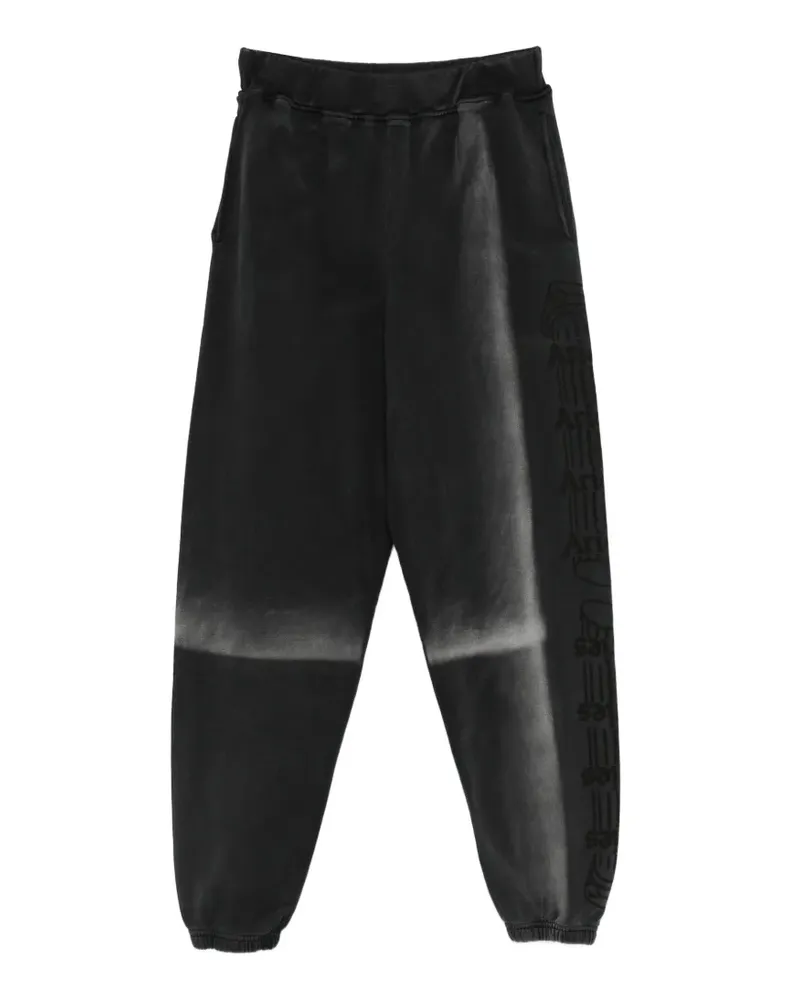 Aries Sunbleached Column track pants - Schwarz Schwarz