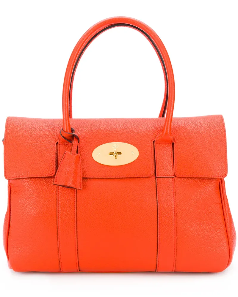 Mulberry Bayswater' Shopper - Orange Orange