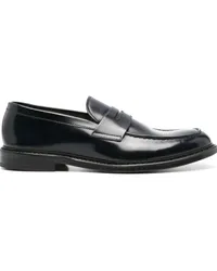 Doucal´s Loafer aus gebürstetem Leder Blau