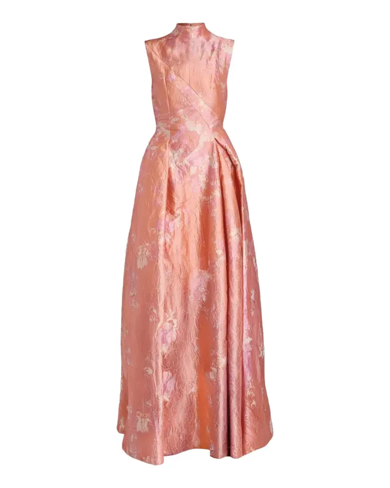Erdem high-neck maxi dress - Rosa Rosa