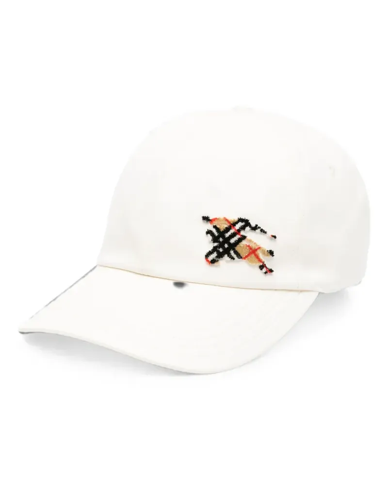Burberry logo-detail baseball cap - Weiß Weiß