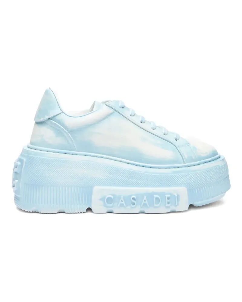 Casadei Nexus Sneakers mit gebürstetem Effekt - Blau Blau