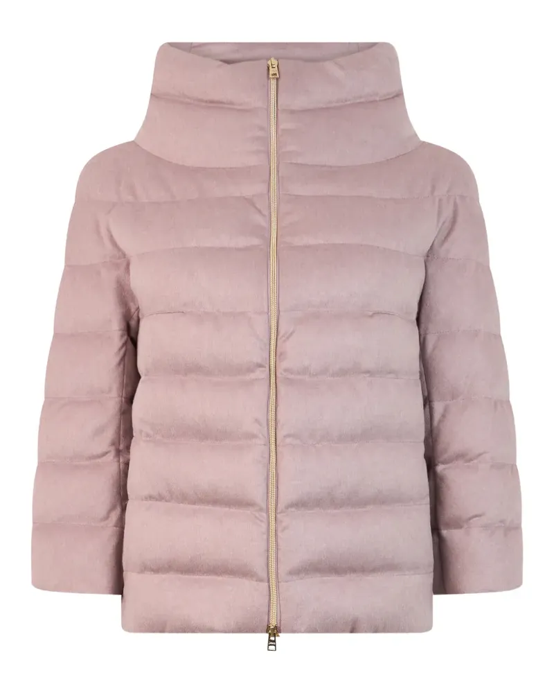 Herno Wattierte Jacke mit Stehkragen - Rosa Rosa