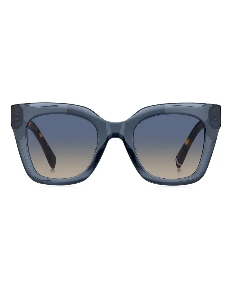 Tommy Hilfiger Sonnenbrille mit eckigem Gestell - Blau Blau
