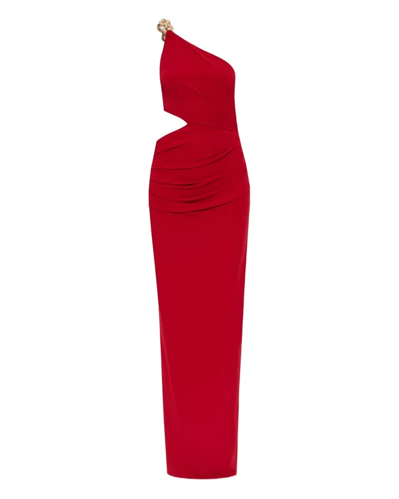 Cult Gaia cut-out one-shoulder maxi dress - Rot Rot