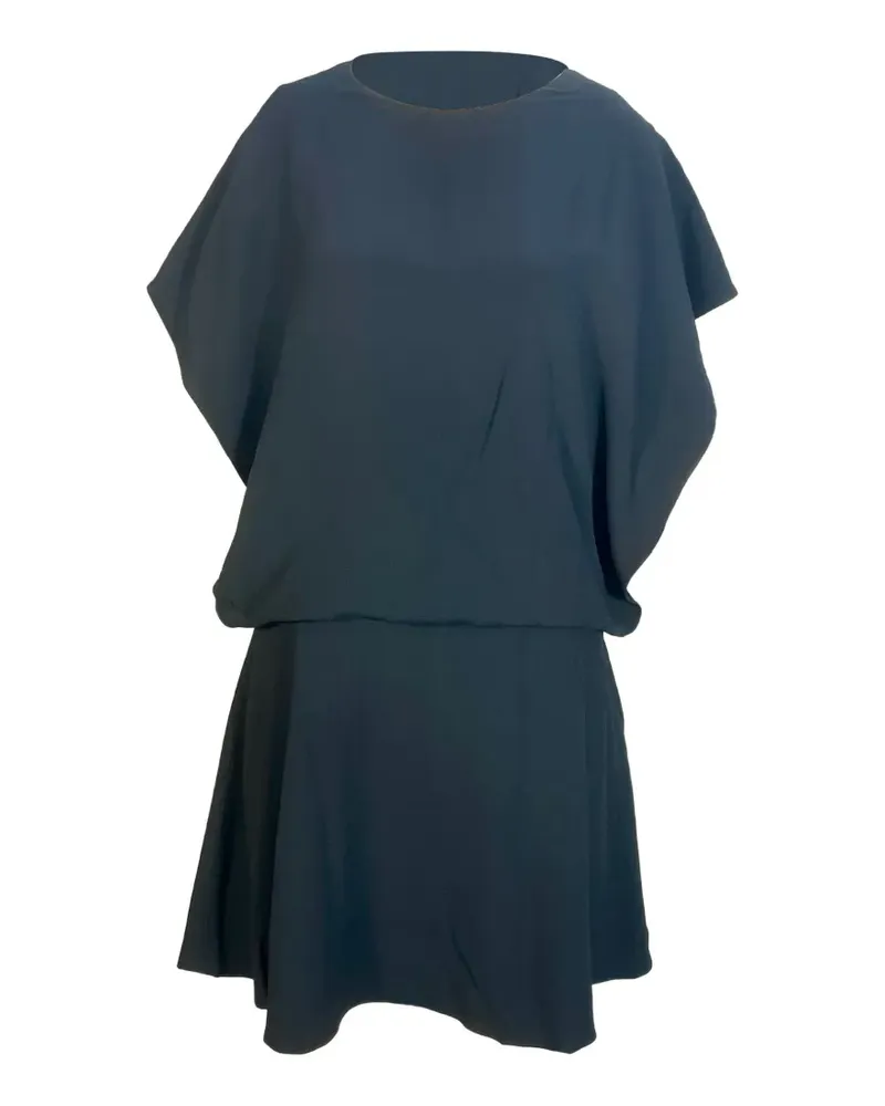 Vanessa Bruno short-sleeve draped dress - Schwarz Schwarz