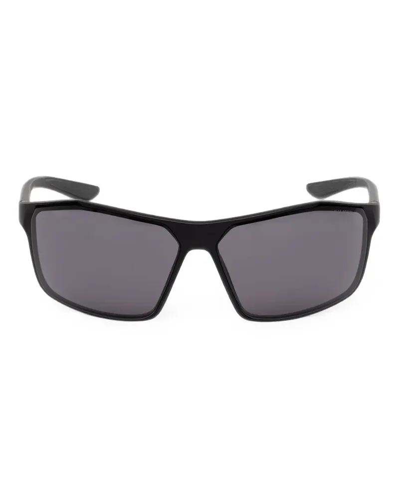 Nike Windstorm rectangle-frame sunglasses - Schwarz Schwarz