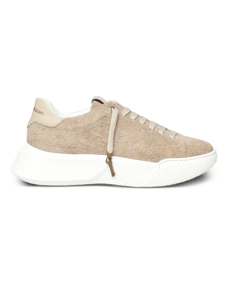 Giuliano Galiano Nemesis Sneakers aus Wildleder - Nude Nude