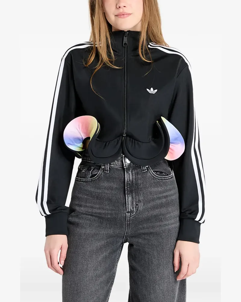 adidas x Jeremy Scott logo-print sweatshirt - Schwarz Schwarz