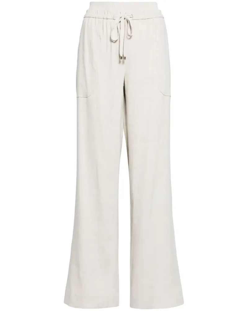Lorena Antoniazzi Hose mit weitem Bein - Nude Nude