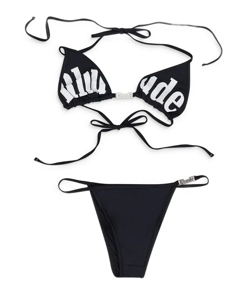 RHUDE two-piece bikini - Schwarz Schwarz