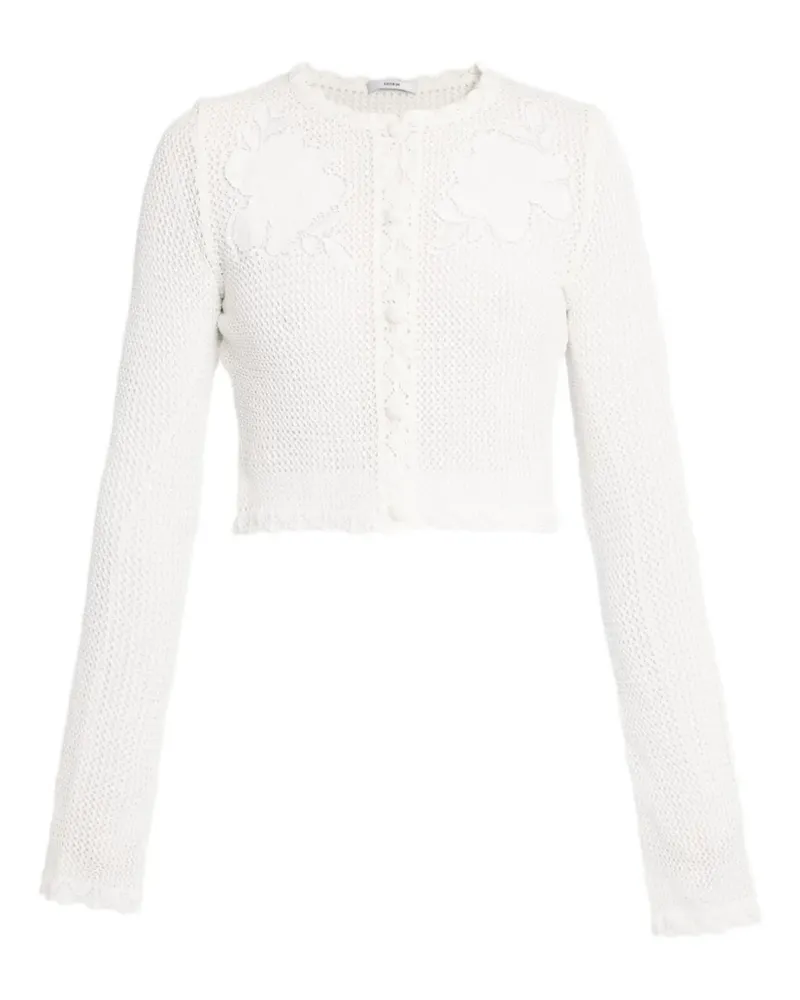Erdem Klassischer Cardigan - Weiß Weiß