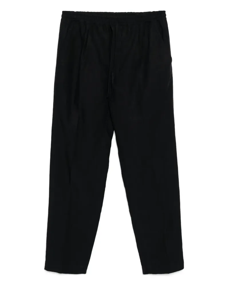 Comme des Garçons Hose mit Kordelzug - Schwarz Schwarz
