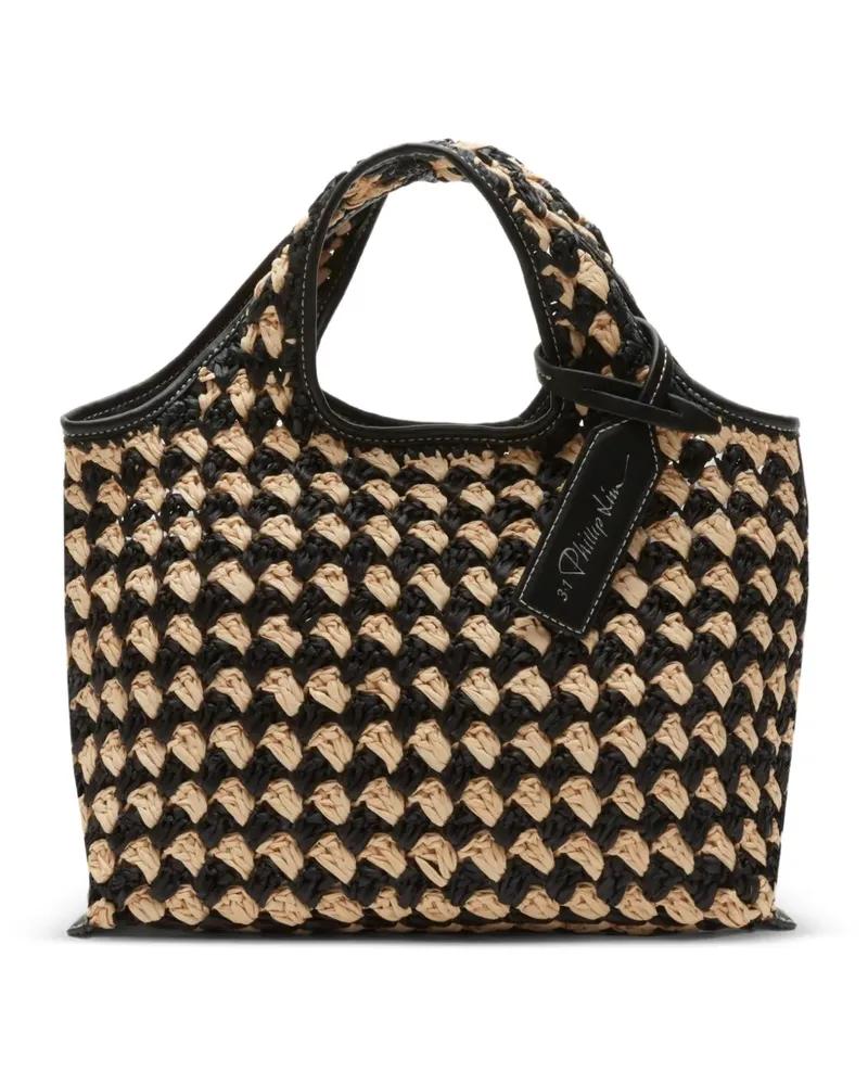 3.1 phillip lim patterned tote bag - Schwarz Schwarz