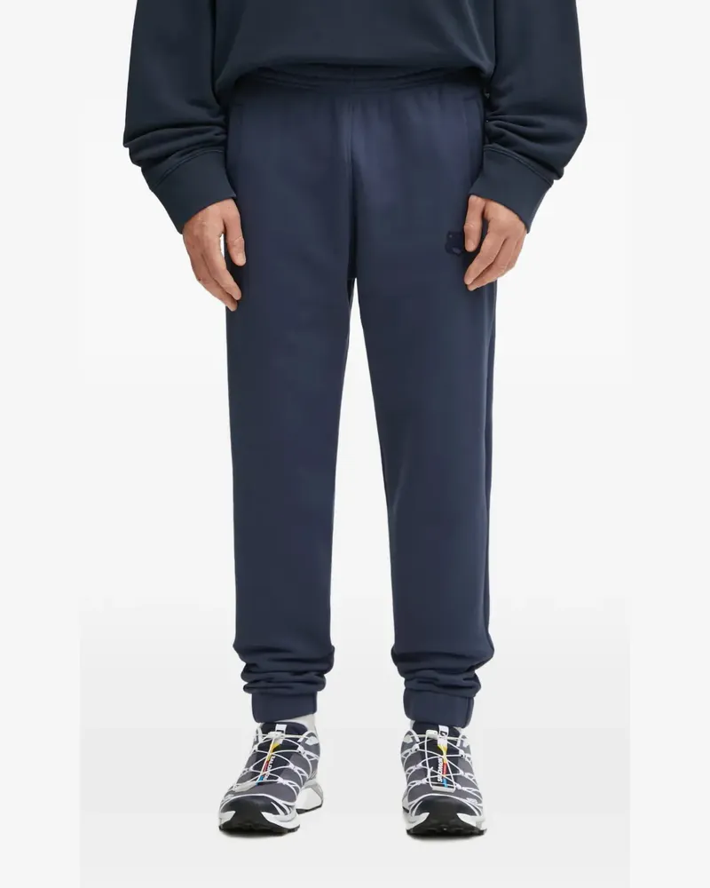 Kitsuné Jogginghose mit Logo-Stickerei - Blau Blau