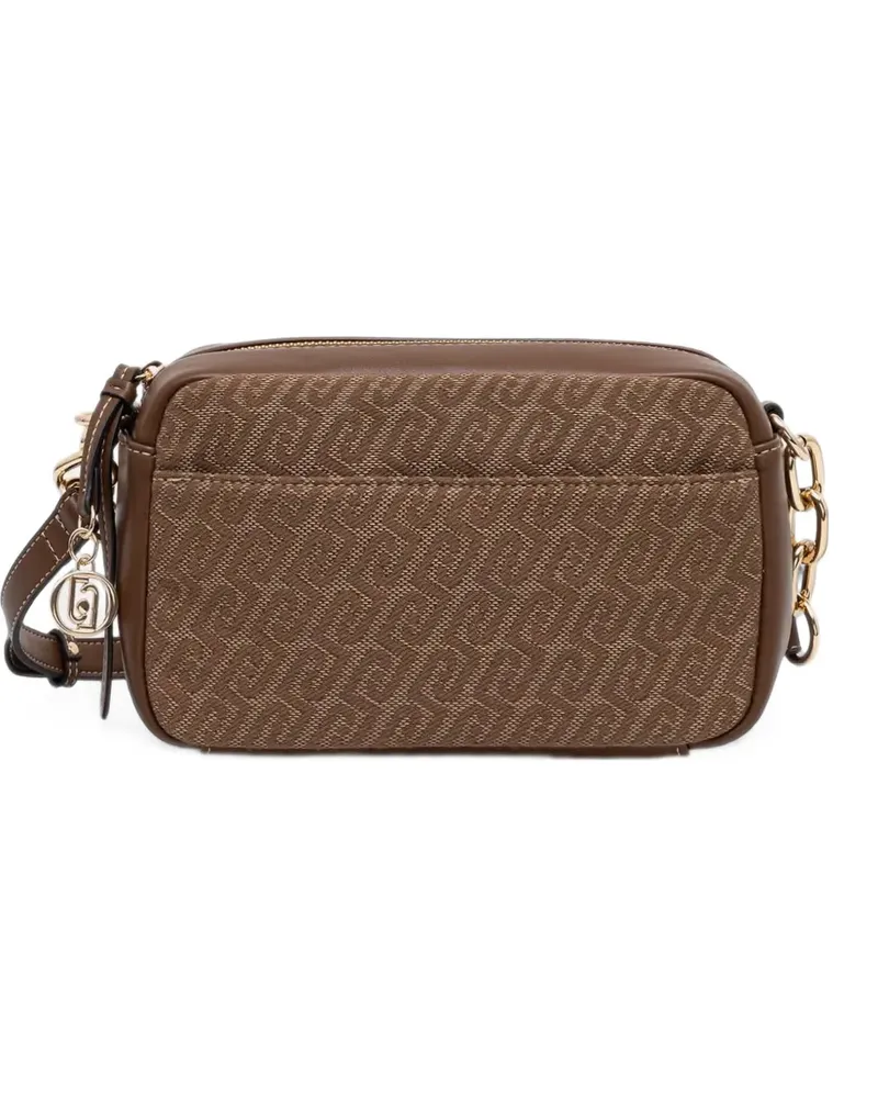 Liu Jo medium jacquard crossbody bag - Nude Nude