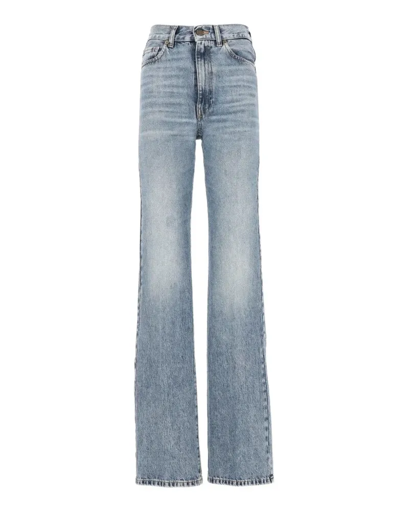 Mauro Grifoni faded straight-leg jeans - Blau Blau