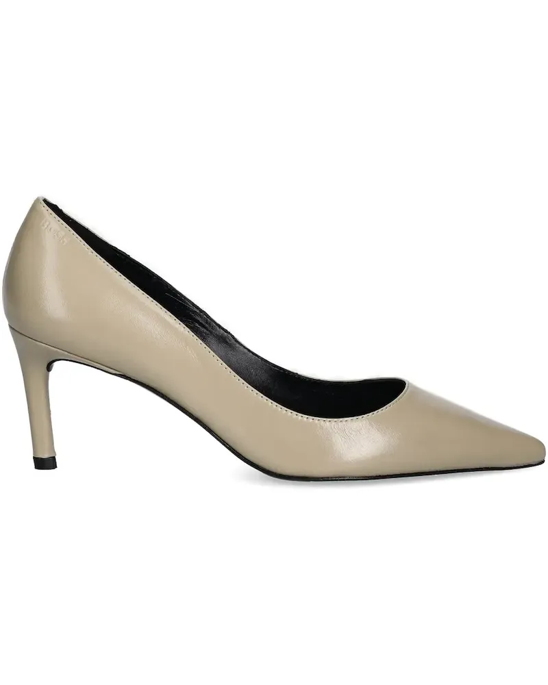 HUGO BOSS Pumps mit spitzer Kappe - Nude Nude