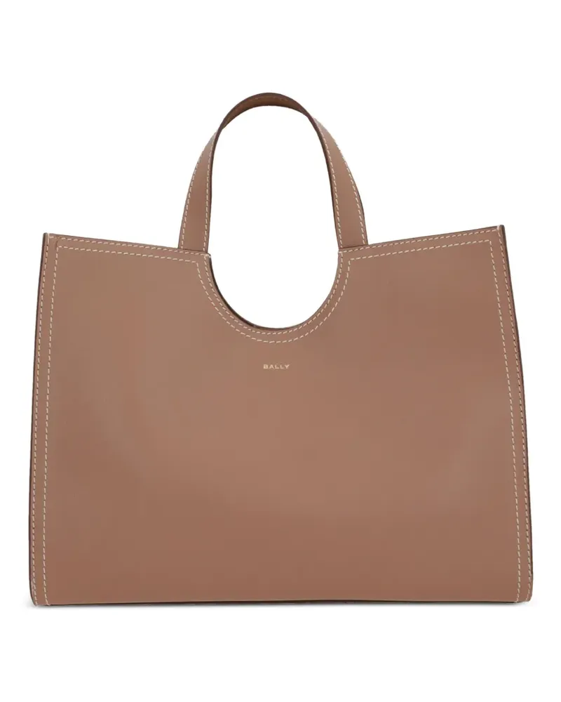 Bally Handtasche aus Leder - Nude Nude