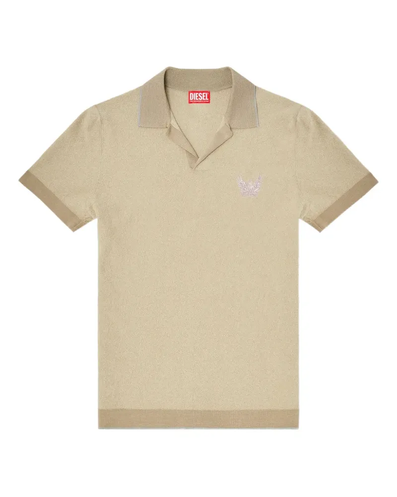 Diesel Besticktes T-Shirt - Nude Nude