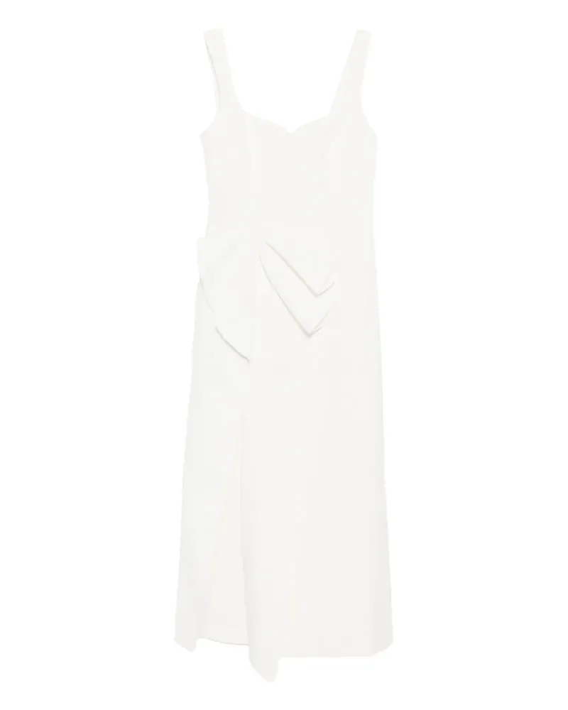 Acler Underwood Midikleid - Weiß Weiß