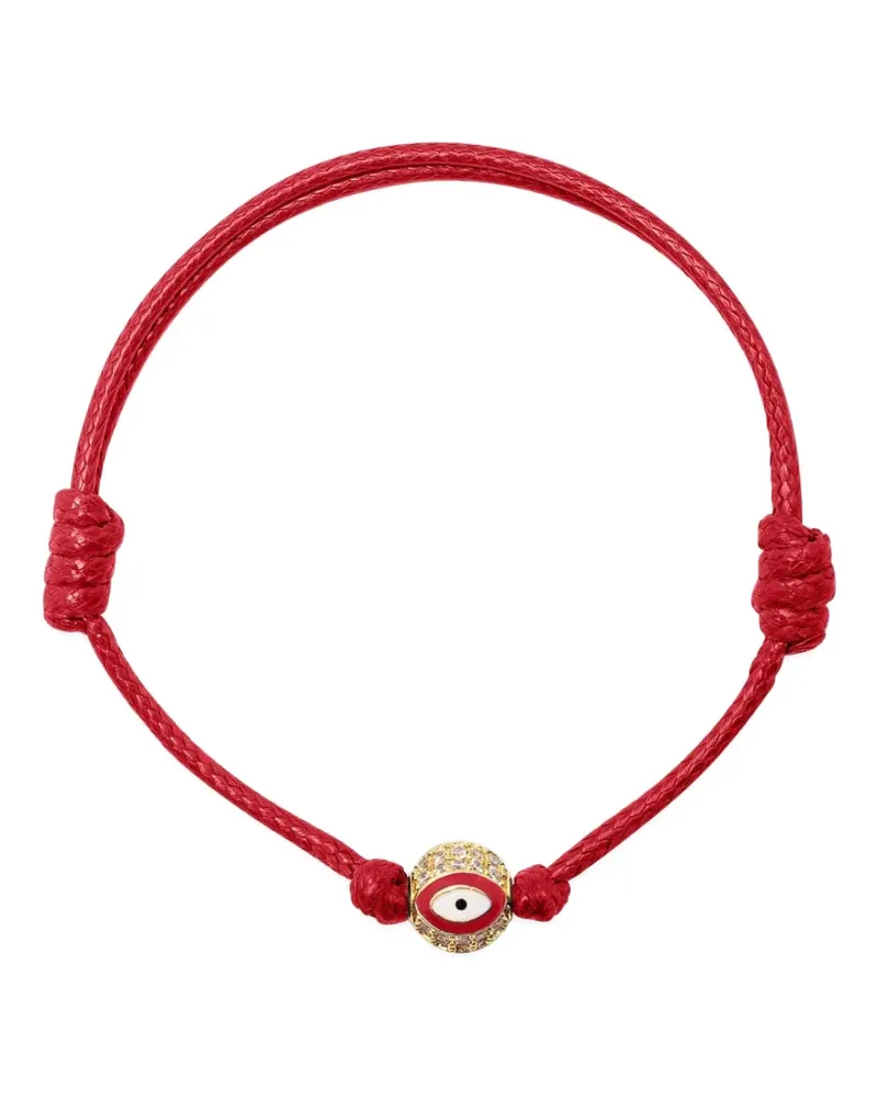 Nialaya Evil Eye string bracelet - Gold Gold