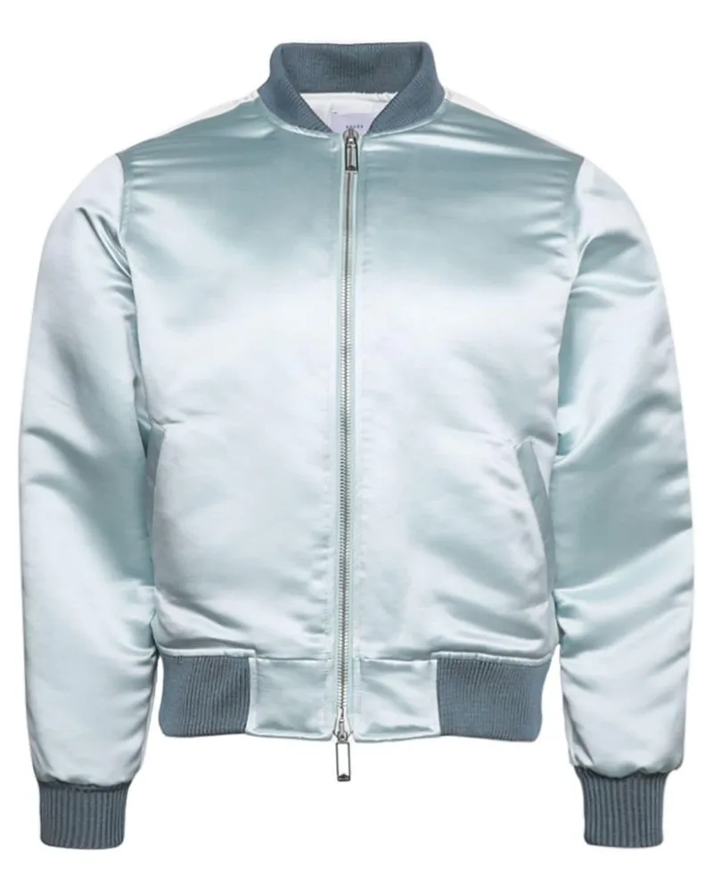 RHUDE Bomberjacke aus Satin - Grün Grün
