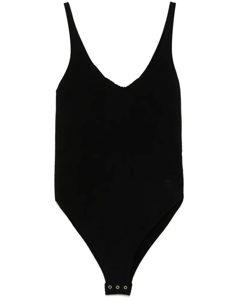 Tom Ford Gerippter Body - Schwarz Schwarz