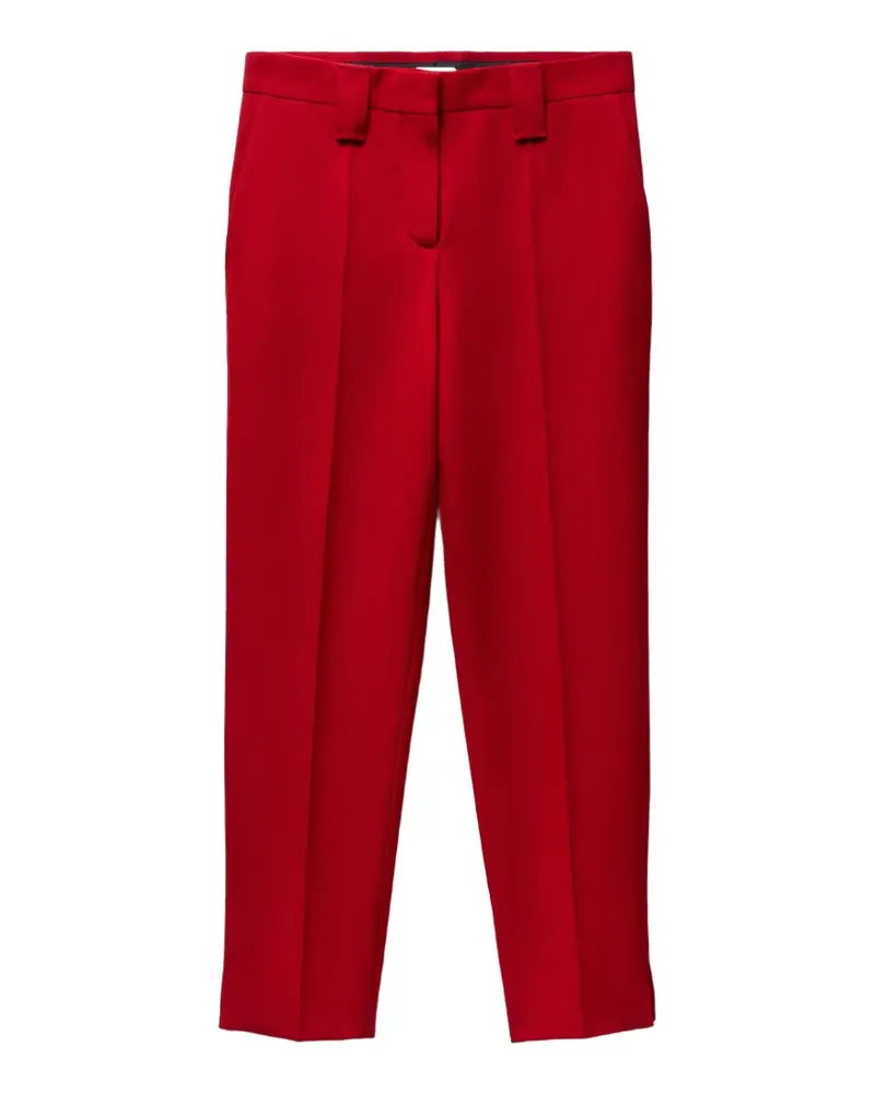 Versace grain de poudre wool pants - Rot Rot