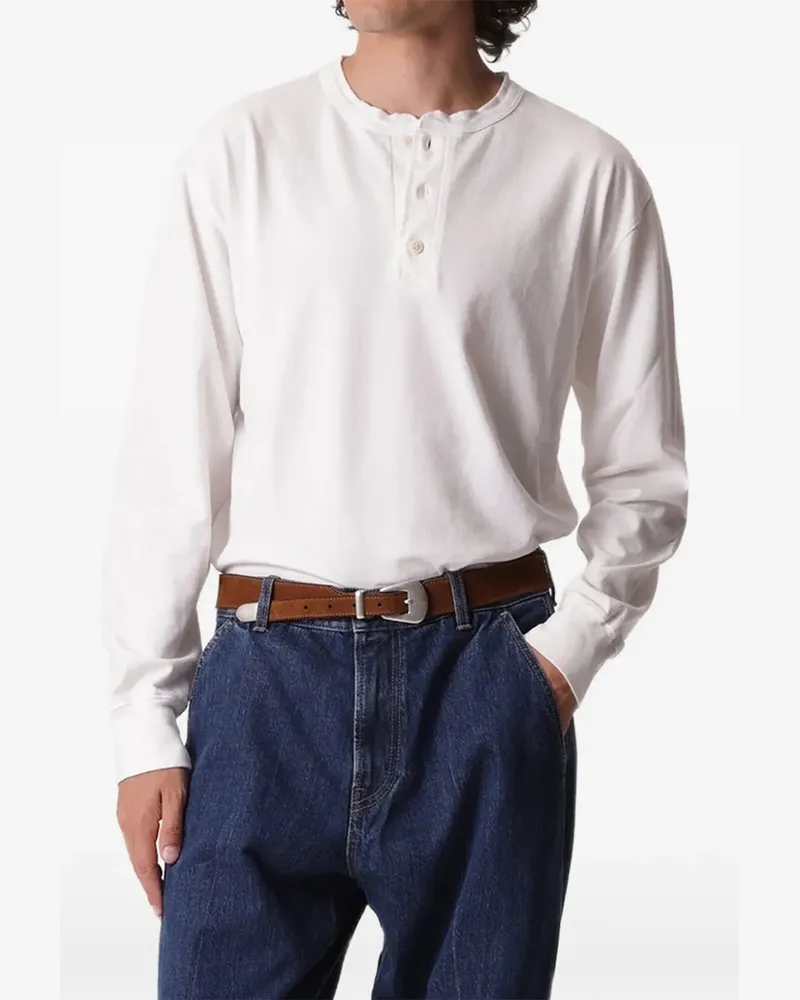 Fortela Bliss Langarmshirt - Weiß Weiß