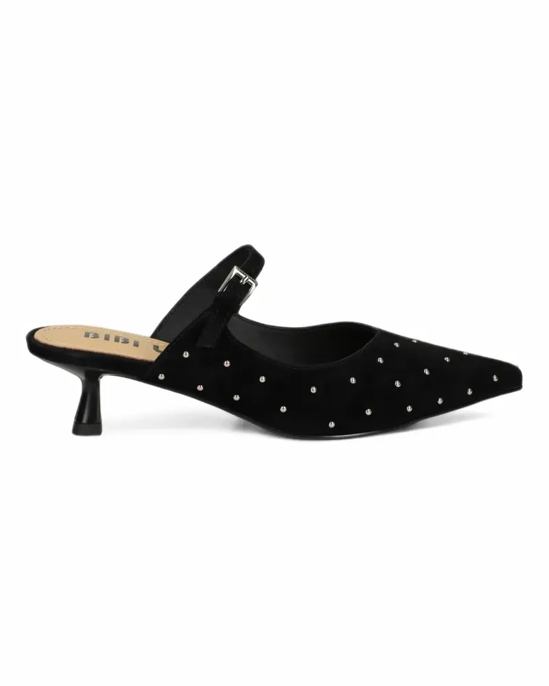 Bibi Lou Pumps mit Nieten - Schwarz Schwarz
