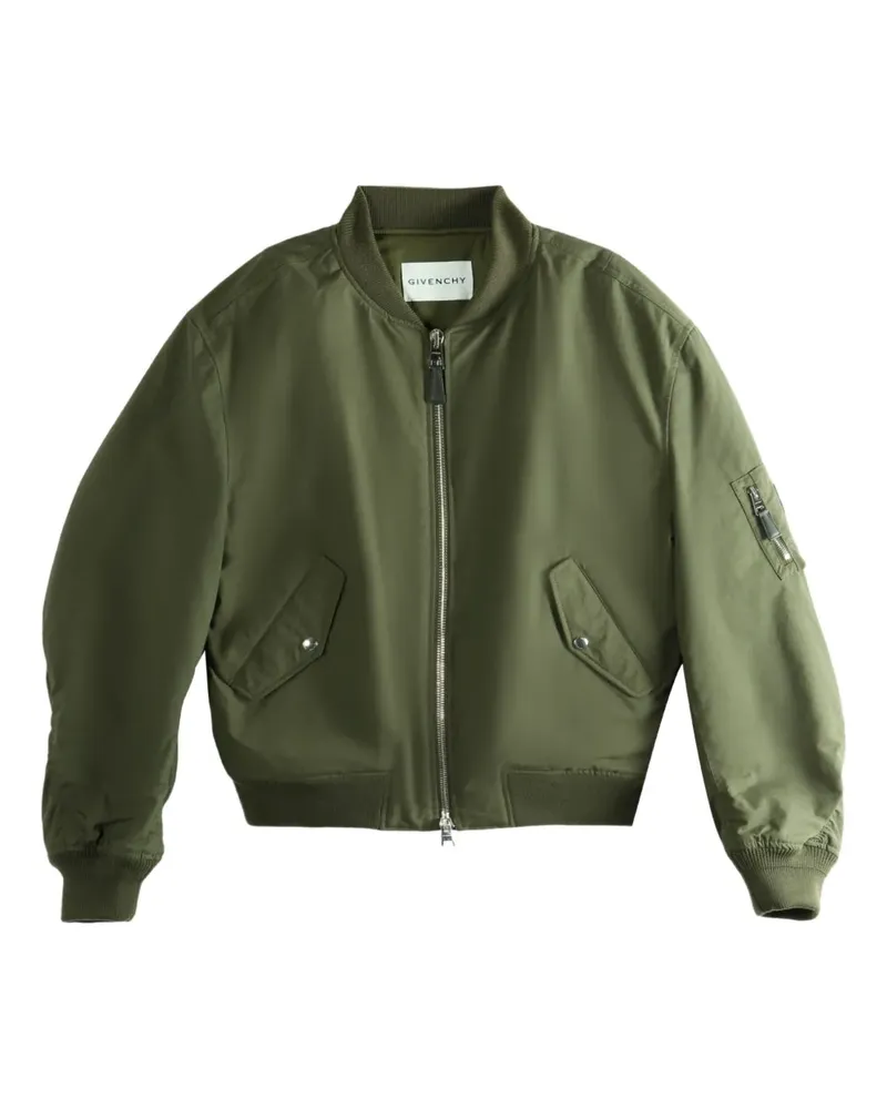 Givenchy Jacke mit Reißverschlusstasche - Grün Grün