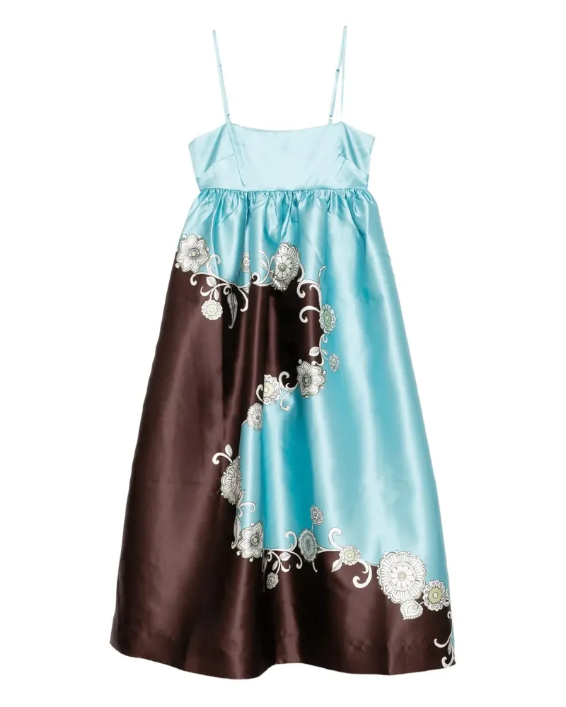 ALEMAIS Gia Kleid - Blau Blau