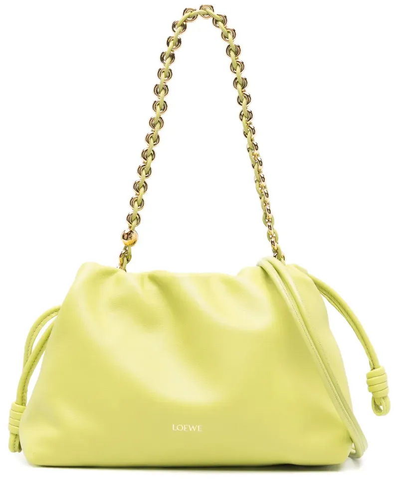 Loewe Flamenco Clutch - Grün Grün