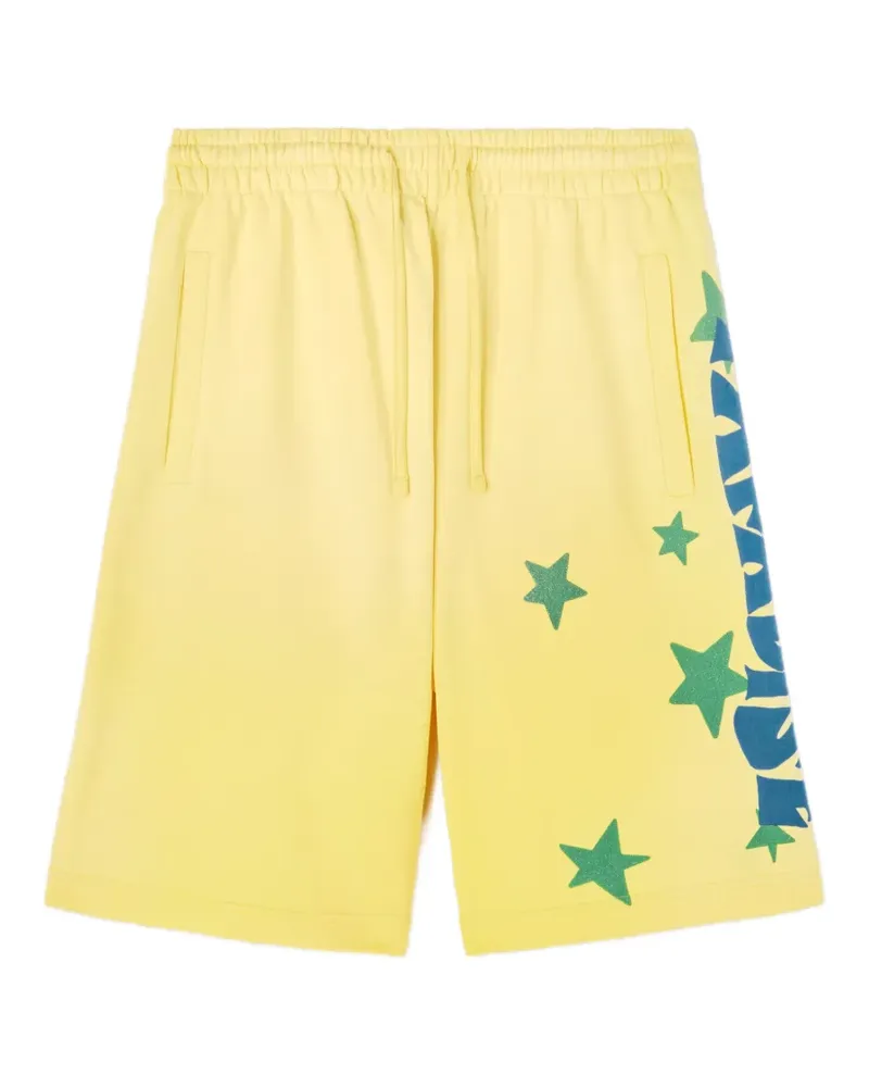 Palm Angels Paraside Joggingshorts - Gelb Gelb