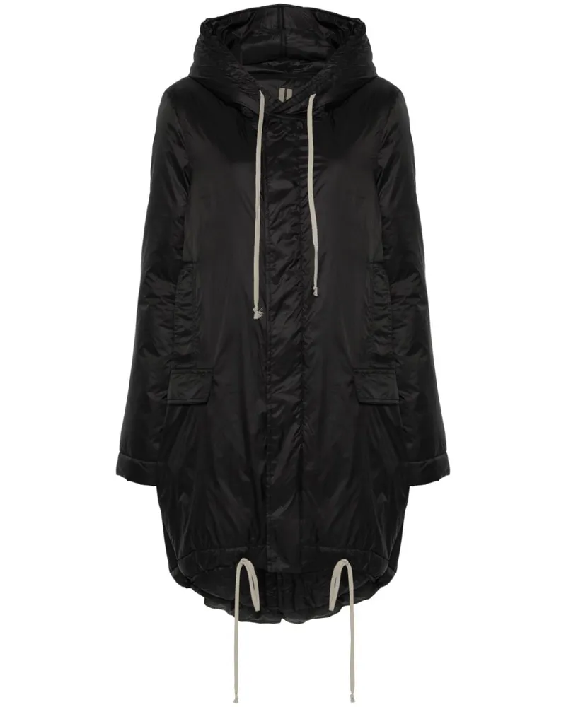 DRKSHDW by Rick Owens Parka mit Schwalbenschwanz - Schwarz Schwarz