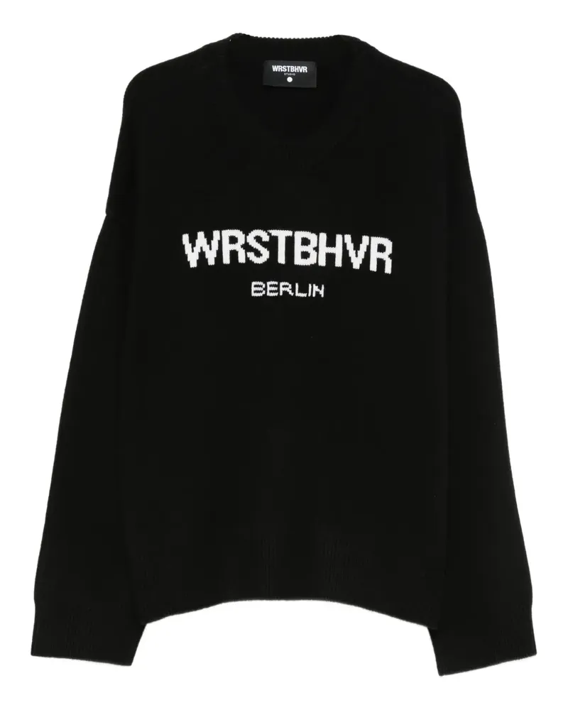 WRSTBHVR Eliam sweater - Schwarz Schwarz